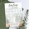 Woodland Baby Shower Games for Boy – Set of 4 Games for 30 Guests
